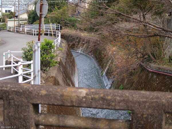 今井川(別府市) 春木川の支流の今井川
