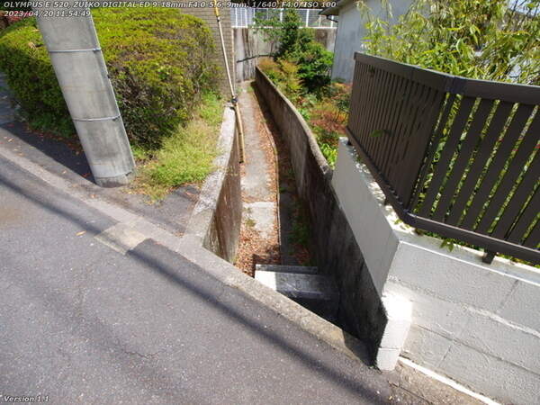 堀田(別府市) 謎の通路