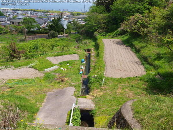 南立石生目町(別府市) 別の板地川