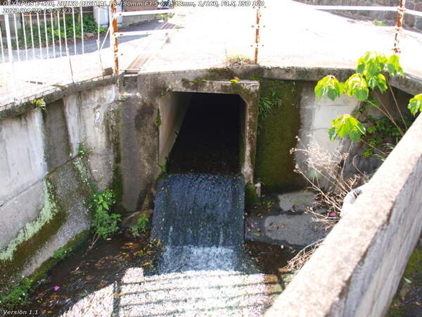 南立石生目町(別府市) 板地川