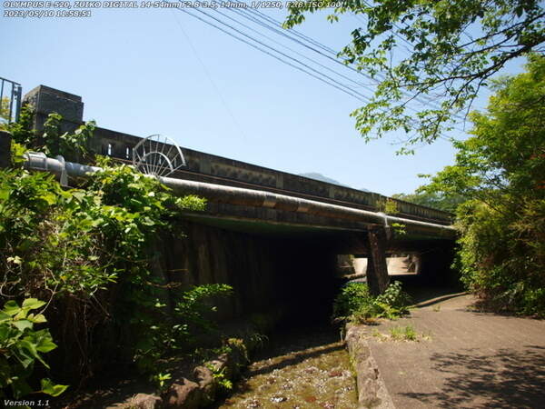 板地川(別府市) 4本目の橋
