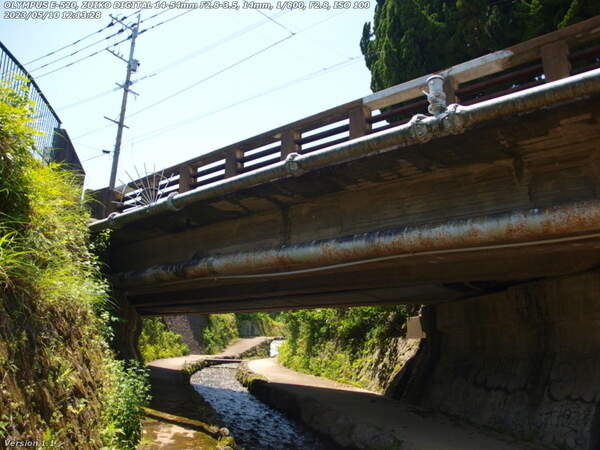 板地川(別府市) 8本目の橋