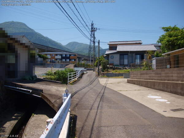 南立石板地町(別府市) 15本目の個人宅の橋