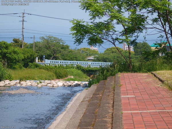 境川(別府市) 朝日橋