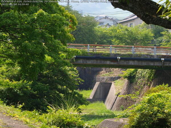 南立石二区(別府市) 西別府橋が見えたきた