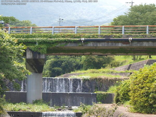 境川(別府市) 西別府橋(PLフィルタあり)