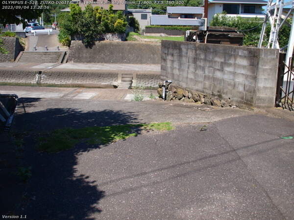 南荘園町(別府市) 境川の河川敷広場へ
