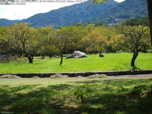 南立石公園(別府市) 初秋の南立石公園