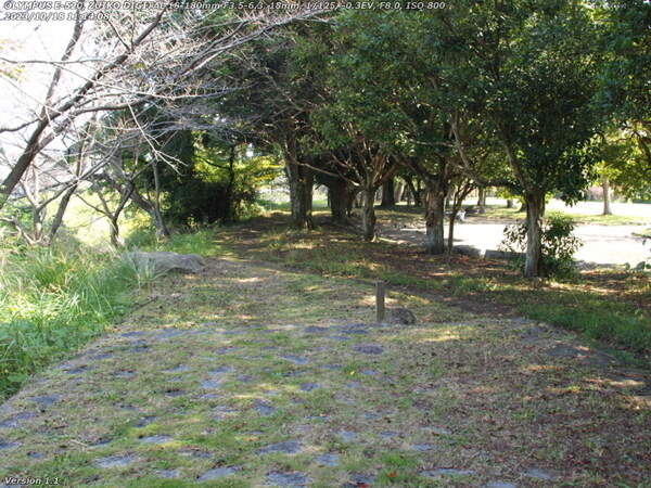 南立石二区(別府市) 南立石公園の出入り口