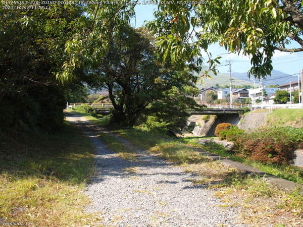 南立石二区(別府市) 西別府橋が見えてきた