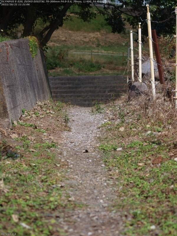 南立石生目町(別府市) 境川への狭い道