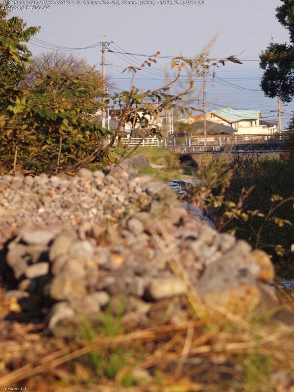 境川(別府市) 謎の石積みと西別府橋