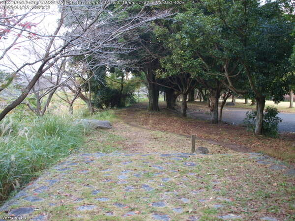南立石二区(別府市) 南立石公園の出入り口