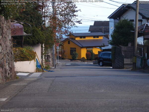 南荘園町(別府市) 六角温泉が見える