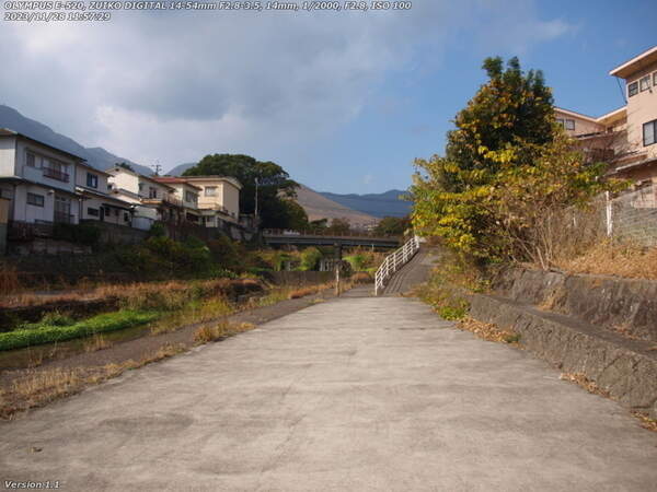 境川(別府市) 古戦場橋