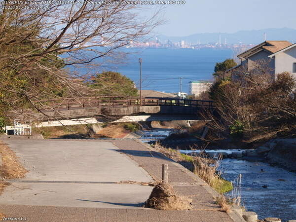 境川(別府市) であい橋