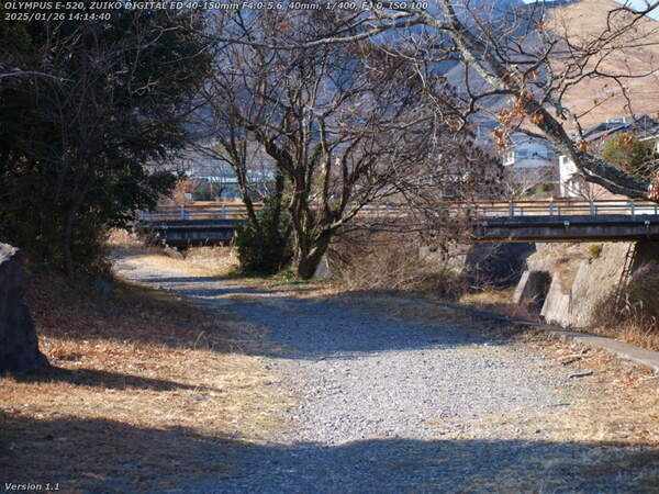 南立石二区(別府市) 西別府橋が近づいてきた