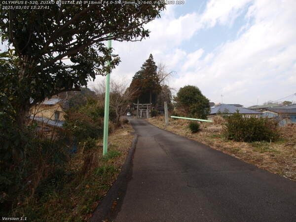 生目神社(別府市) 生目神社へ