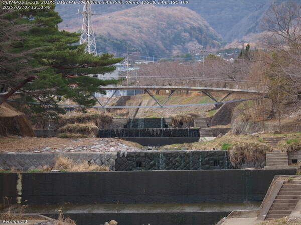 境川(別府市) イナコスの橋
