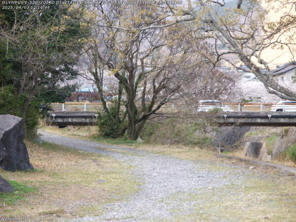 南立石二区(別府市) 西別府橋が近づいてきた