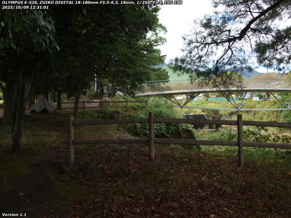 南立石公園(別府市) イナコスの橋が見える