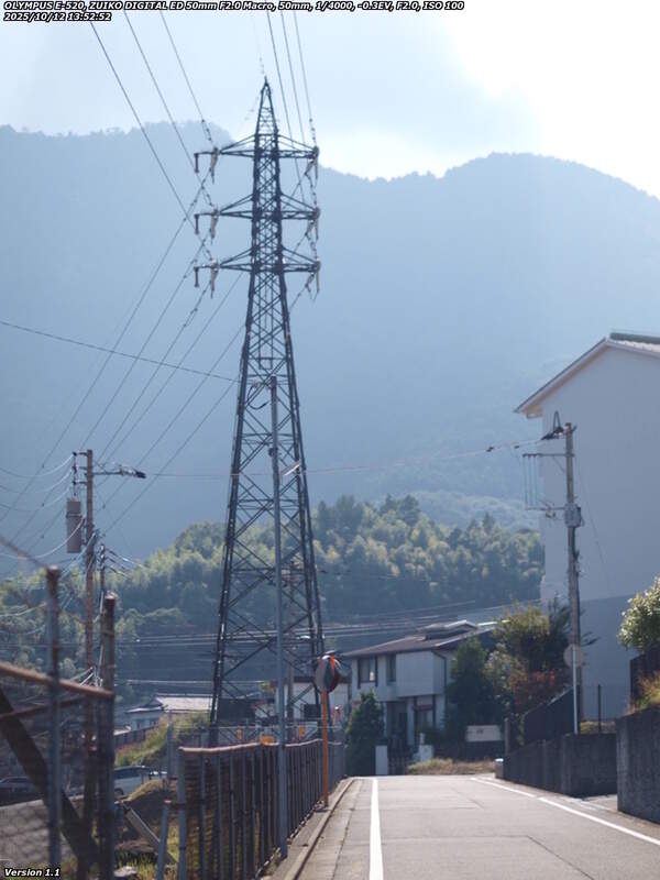 南立石公園町(別府市) 西別府団地の下の道を52号線方面へ歩く