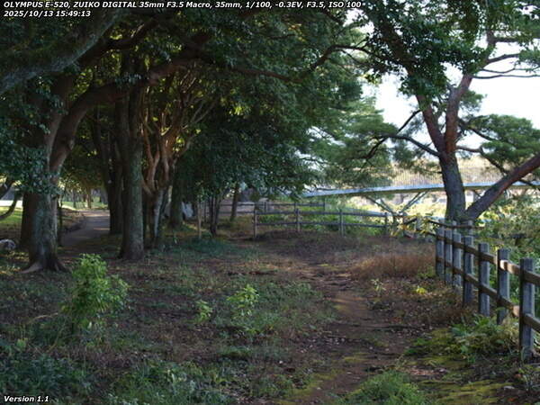 南立石公園(別府市) 境川沿いに上流へ向かう