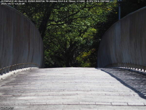 境川(別府市) イナコスの橋を渡って南立石公園へ