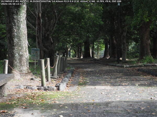 南立石公園町(別府市) 土手上の遊歩道で南立石公園へ