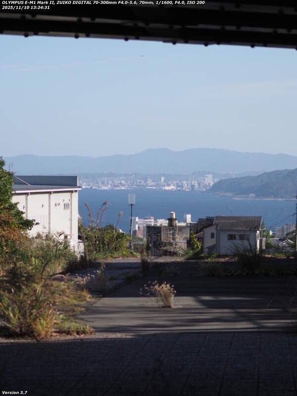 境川(別府市) 古戦場橋をくぐる