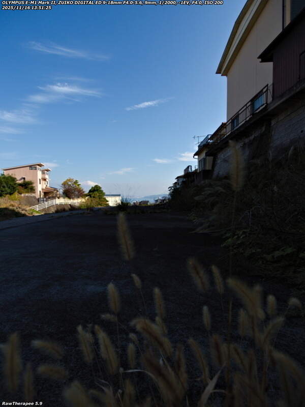 境川(別府市) 別府湾と大分市街