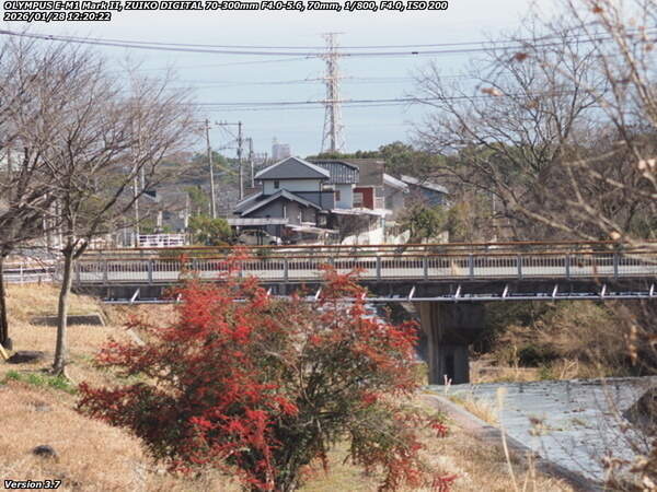 扇山町(別府市) 境川沿いに扇山町を下る