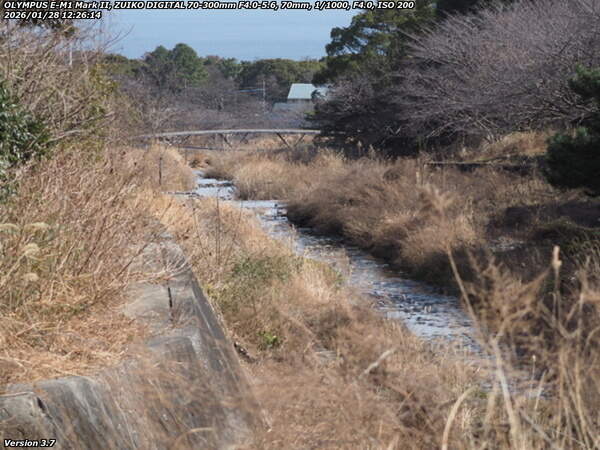境川(別府市) イナコスの橋