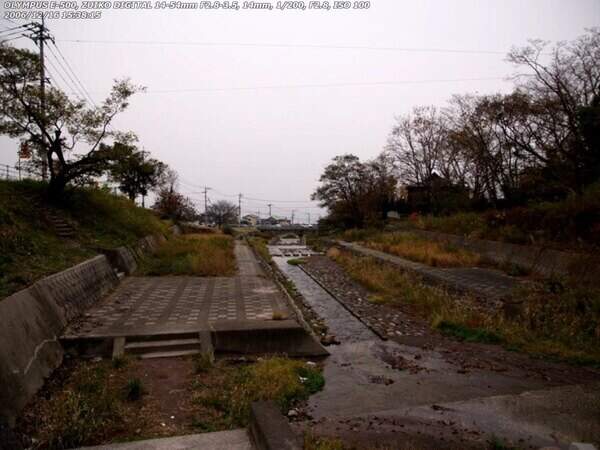 境川(別府市) 2006年12月