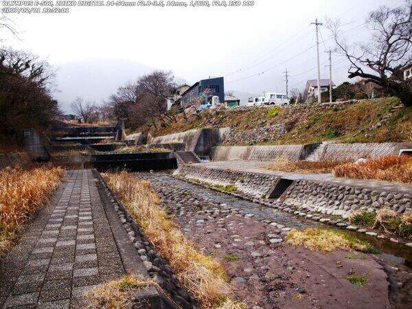 境川(別府市) 2007年02月
