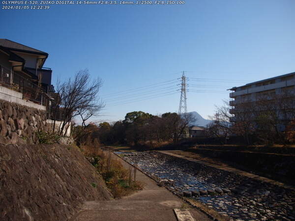 境川(別府市) 2024年01月