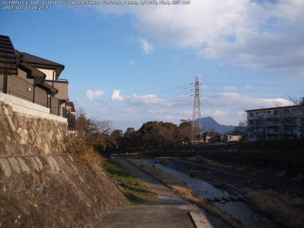 境川(別府市) 2007年02月