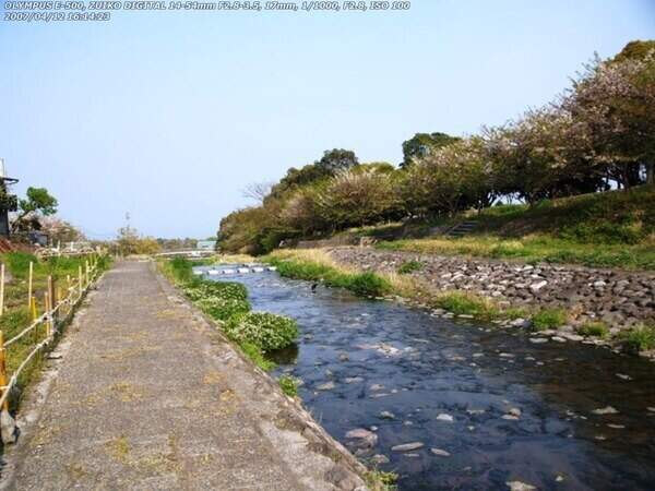 境川(別府市) 2007年04月