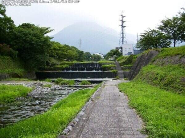 境川(別府市) 2008年07月