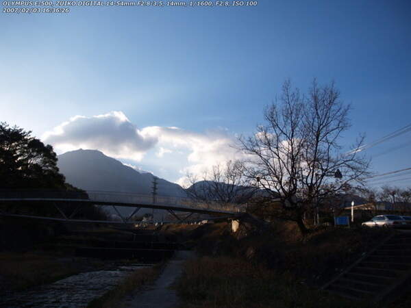 境川(別府市) 2007年02月