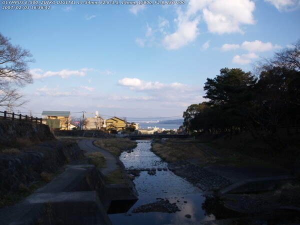 境川(別府市) 2007年02月