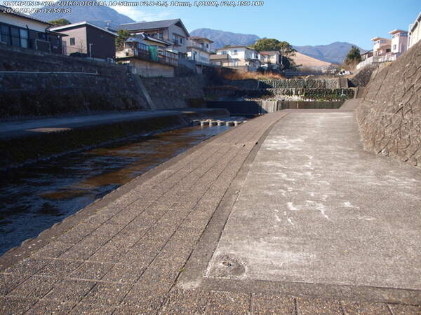 境川(別府市) 2024年01月